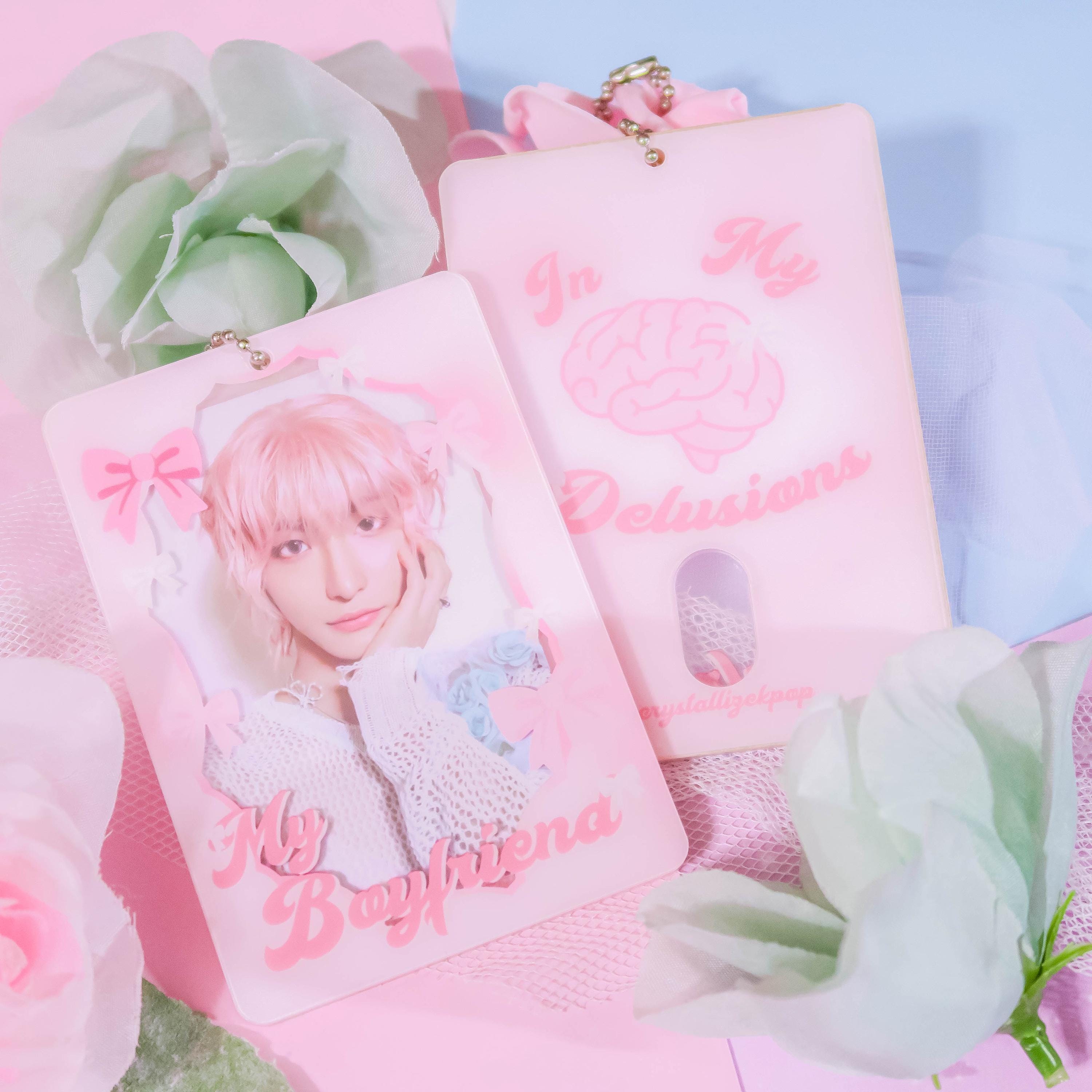 In My Delusions Photocard Holder - CrystallizeKpop - Photocard Holder - Acrylic