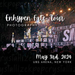 ENHYPEN 5.03.24 - Concert Photography - Photography - Concert - KPOP - KPOP Concert - Crystallizekpop - Ubs Arena, New York