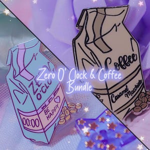Pacchetto spilla smaltata Zero O&#39; Clock & Coffee SCONTATO - BTS - CrystallizeKpop - Spilla - Pacchetto spilla - Spilla smaltata BTS - Caffè - Spille da caffè