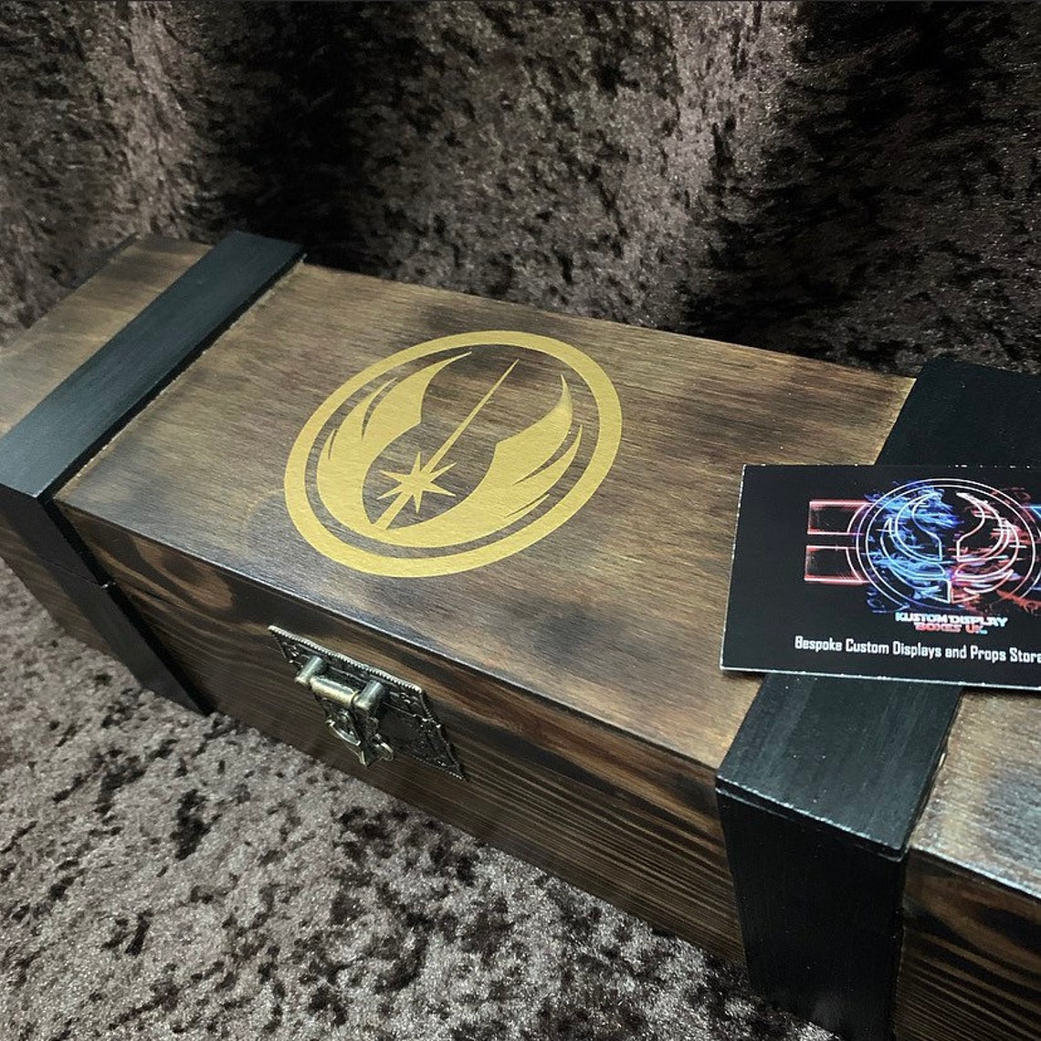 Star Wars The Chosen One Custom Lightsaber Display Box Etsy