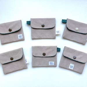 Double pocket card purse