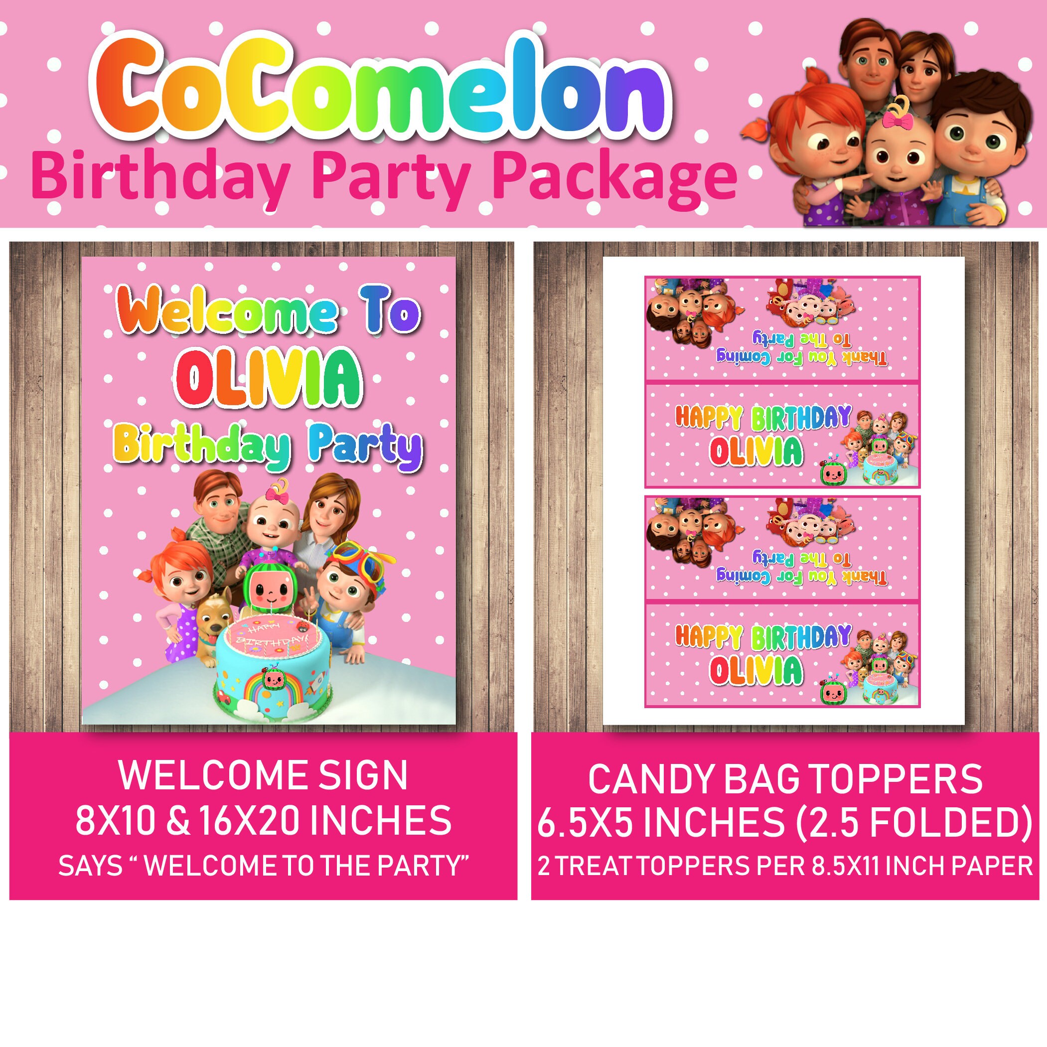 Pink Girl Invitations