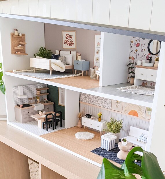 Modern barbie doll house sales