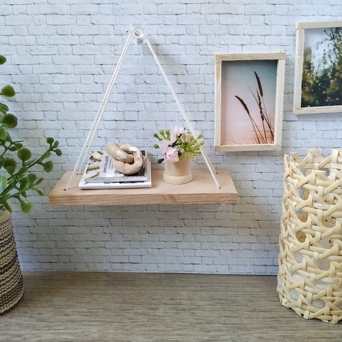 Miniature Modern Shelf Miniature Dollhouse Miniature Decor Etsy