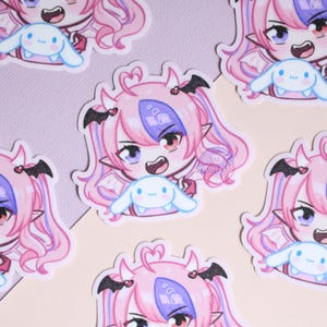 Naklejka winylowa Ironmouse Vshojo Glitter