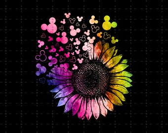 Download Sunflower Mickey Ear Etsy