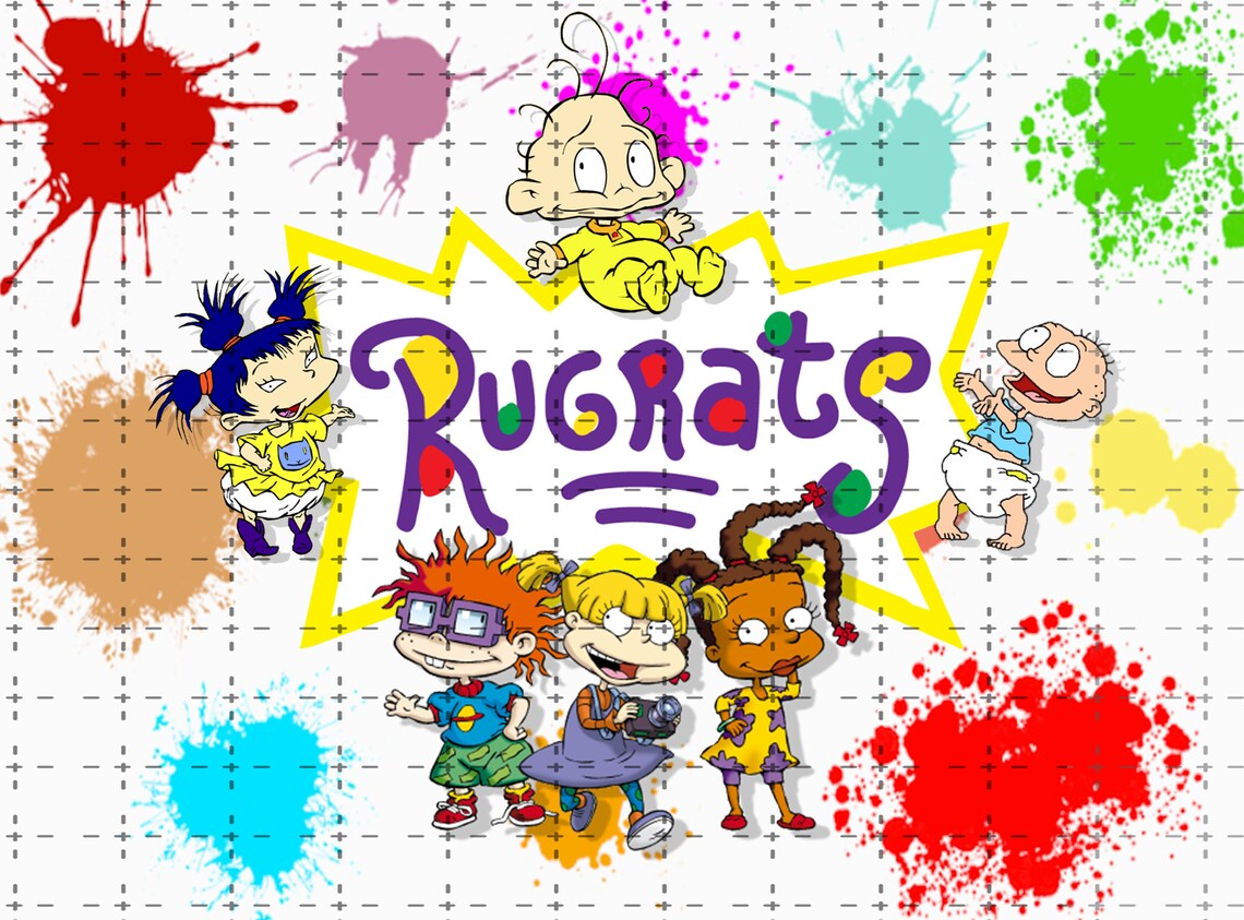 Rugrats Happy Birthday Party PNG Gift Birthday Gift | Etsy