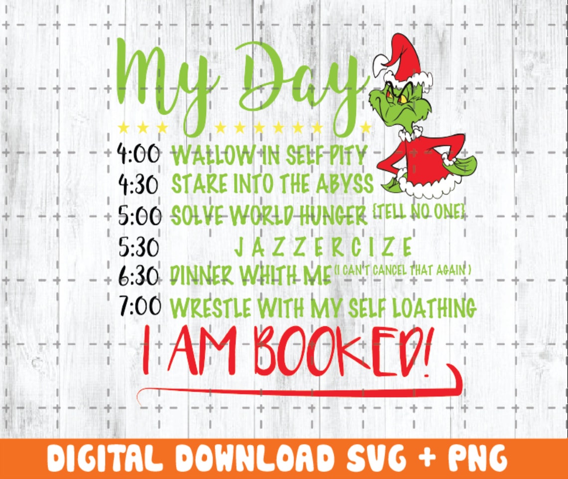grinch im booked svg grinch im booked svg