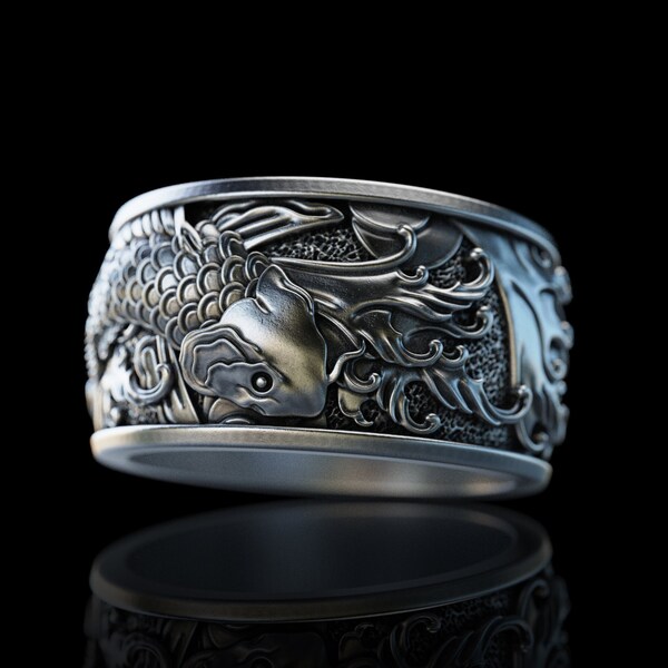 Japanese Wedding Ring Etsy