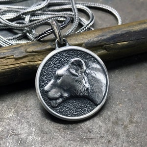 Lioness necklace, Animal jewelry, African lioness pendant, Silver lioness necklace,Gift for her,Gift for women