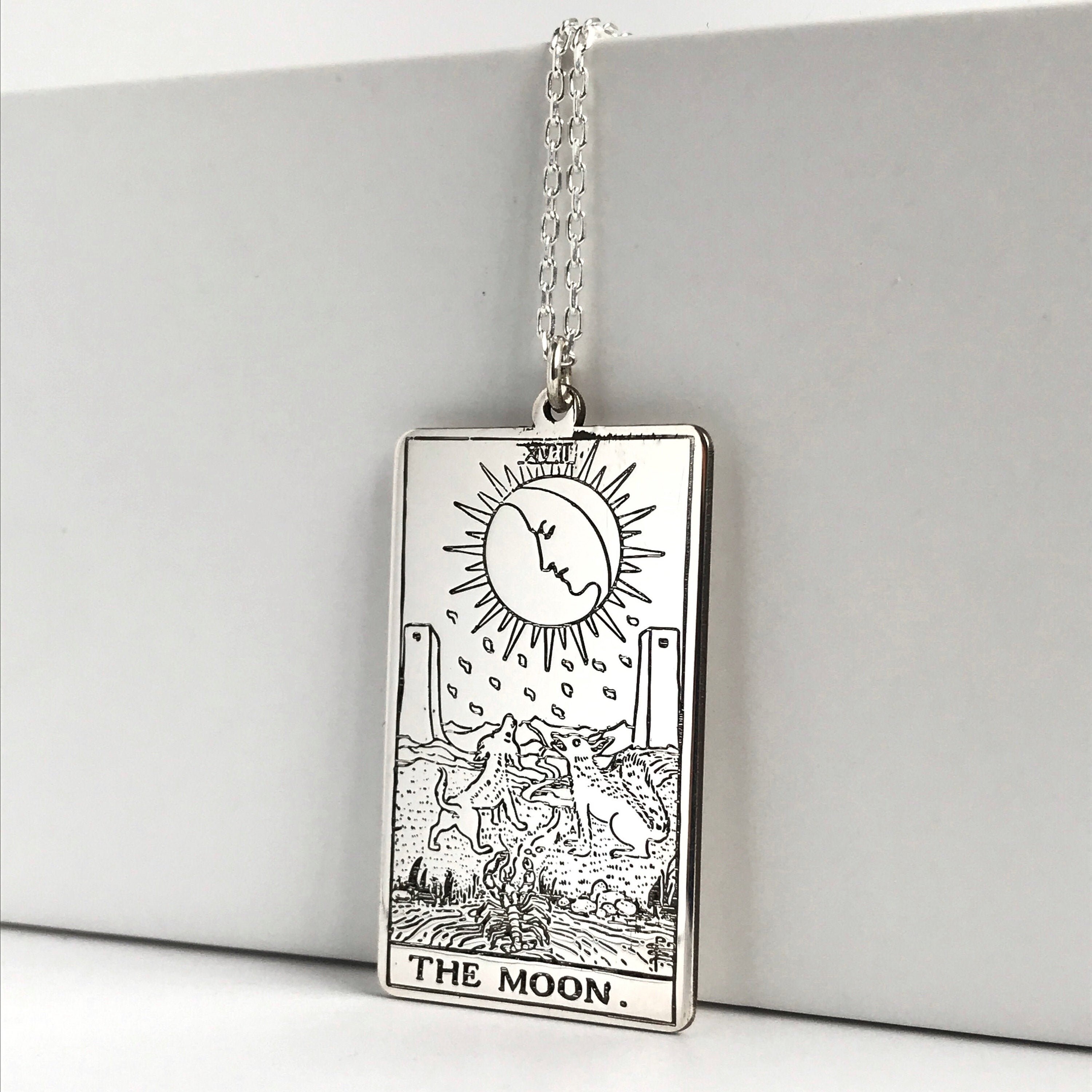Tarot shop necklace silver