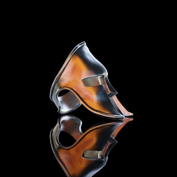 Empress Genuine 925 Sterling Silver Spartan Helmet Ring - Handmade, Solid Silver, Any Size (Nickel-Free)