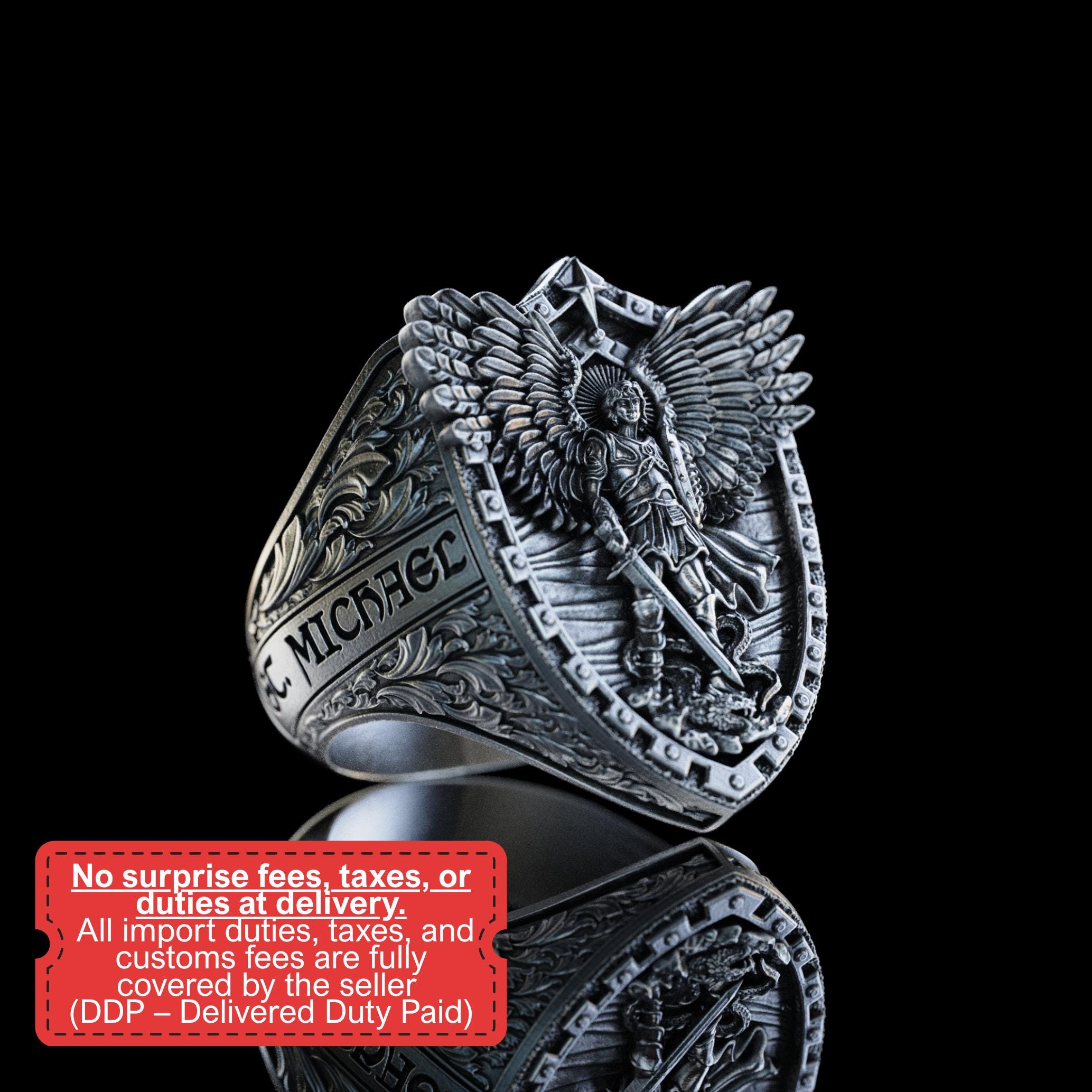 Archangel Ring - Etsy
