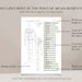 Printable Body Size Chart Fillable Women Measurement Template PDF Files (Instant Download) - Etsy