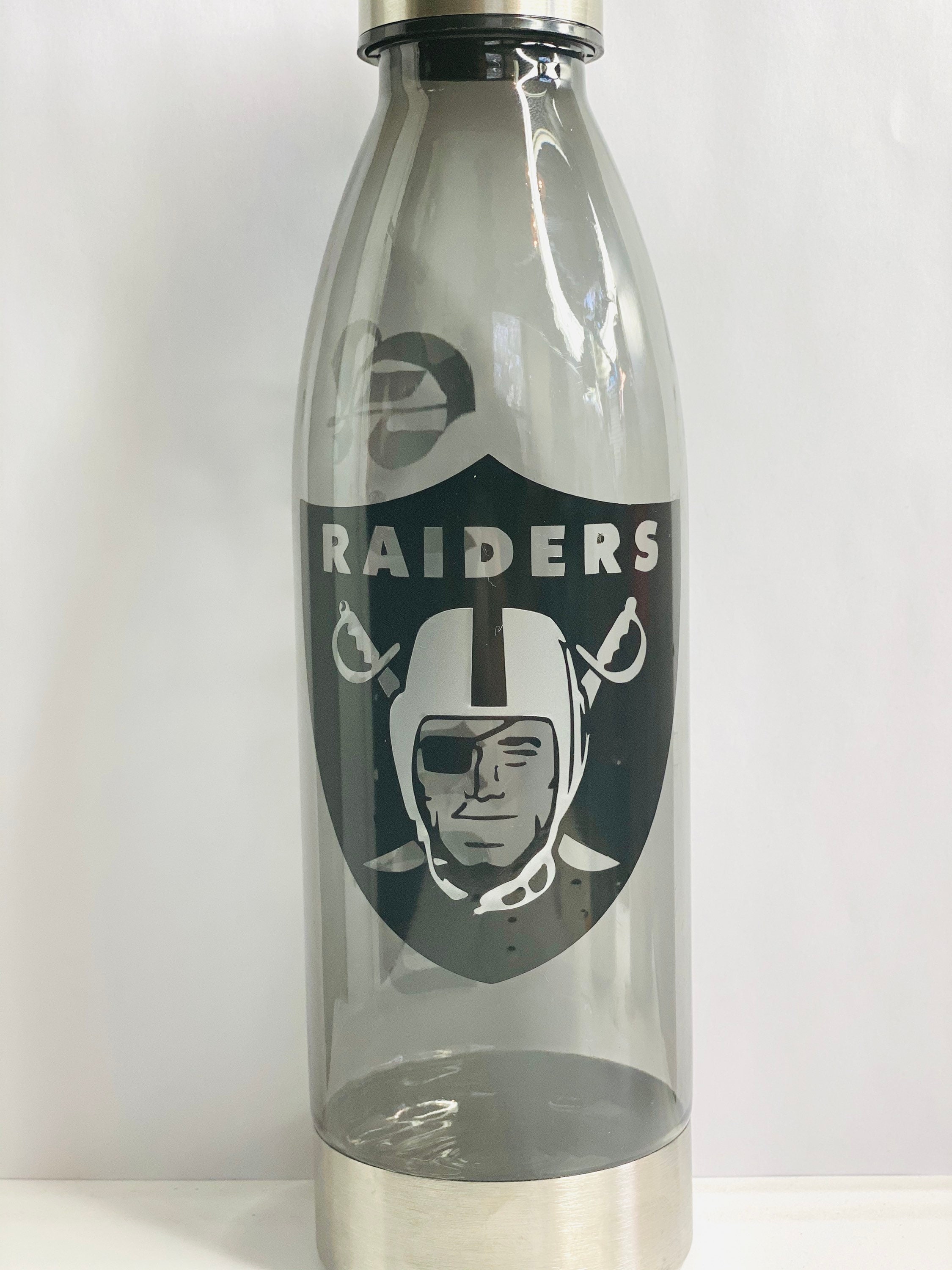 Raiders Water Bottle Raiders Merch Raiders Bottle Etsy Ireland