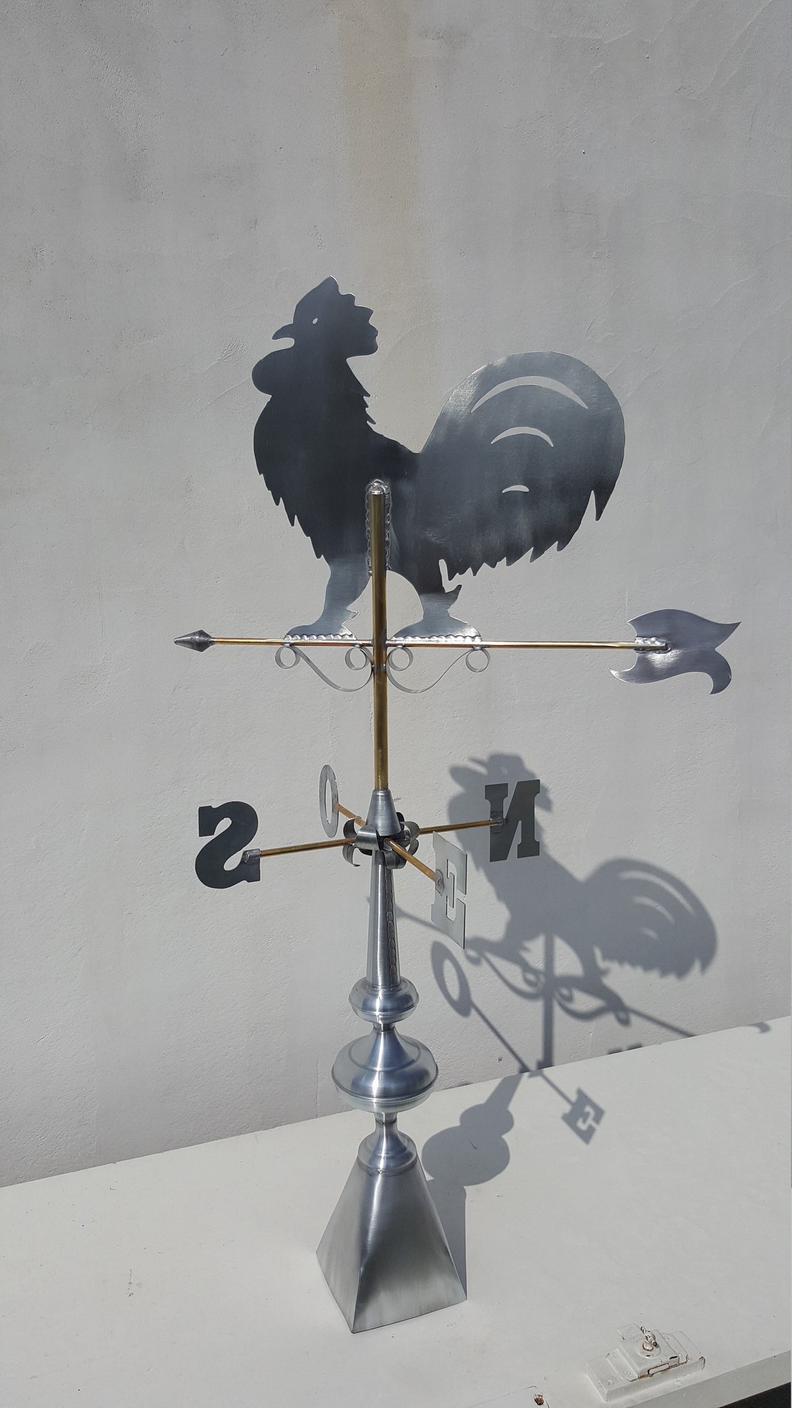 Weather Vane Pattern Zinc Weather Vane Pattern Gaulish Rooster - Etsy
