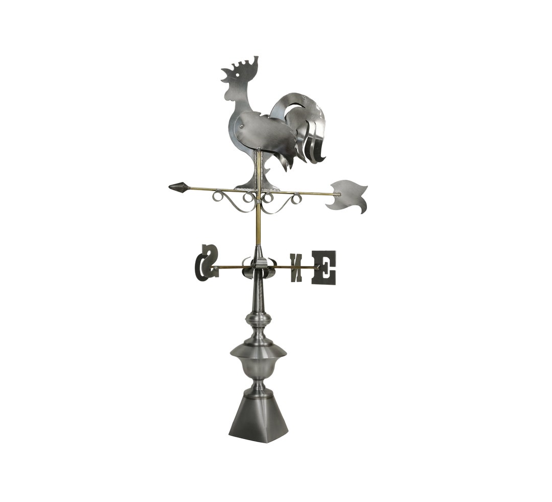 Weather Vane Pattern Zinc Weather Vane Rooster Pattern Modern Style - Etsy