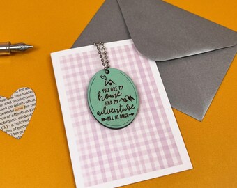 You Are My Home -  Keepsake Card