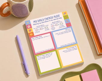 Daily Energy Audit Notepad A5