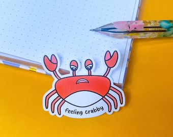 Feeling Crabby Sticker