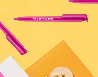 One Day at a Time Pink Ballpoint Pen