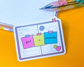 Rest Is Productive Sticker