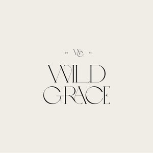 Premade Minimalist Logo Design: Modern Boutique Branding