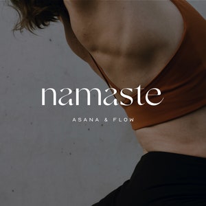 Premade Boutique Logo Design: Modern Minimalist Elegant Fashion Logo