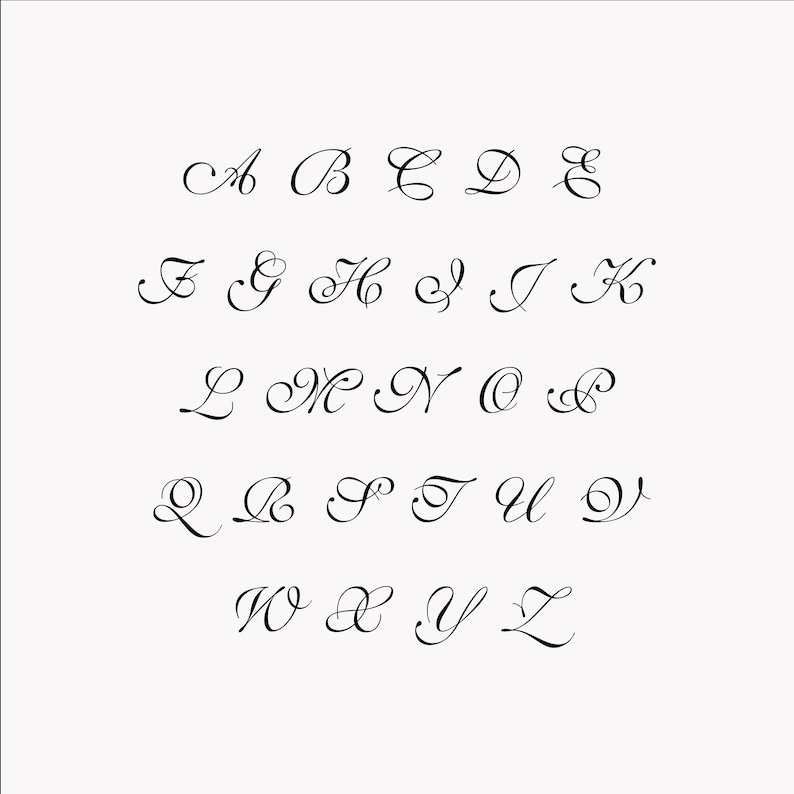Elegant Wedding Monogram Logo Design: Modern Couple Initials (digital ...
