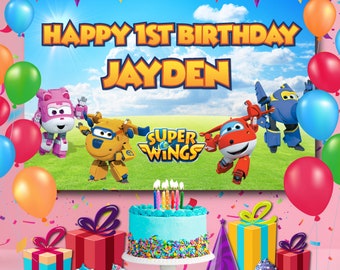 Super Wings Party Etsy