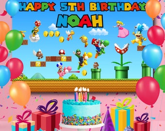 Photo Booth Prop Mario Etsy