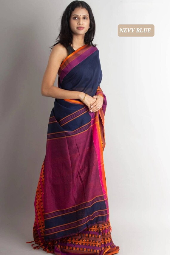 latest pure soft cotton sarees