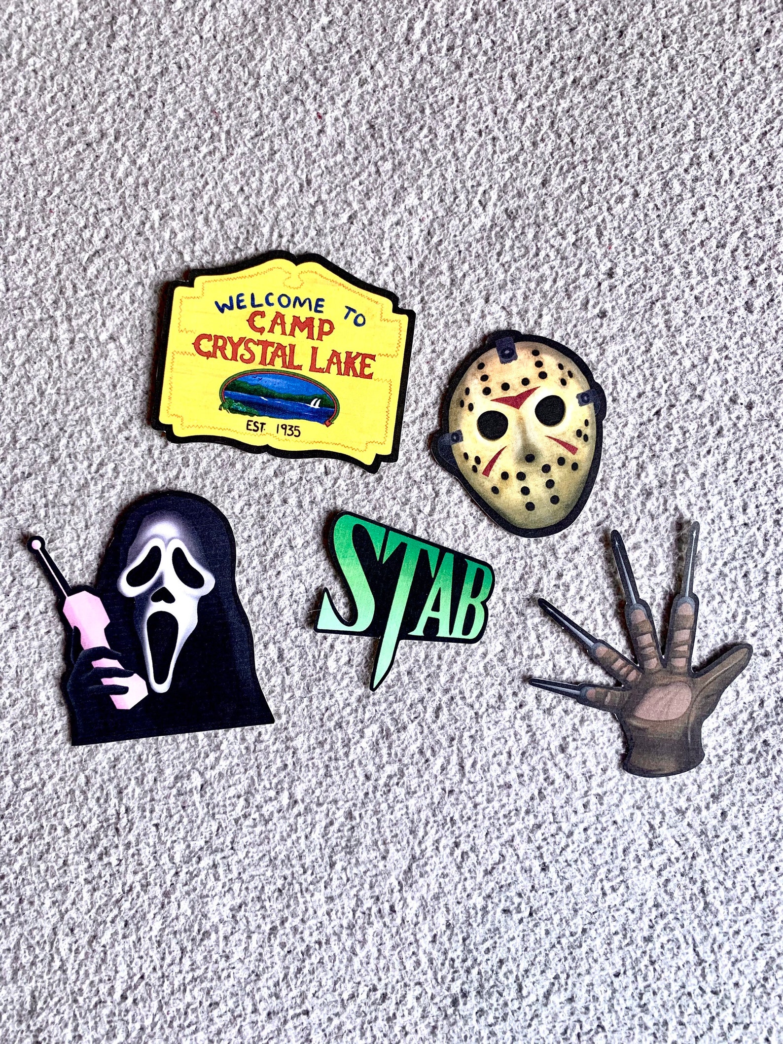 Horror Sticker Pack Etsy