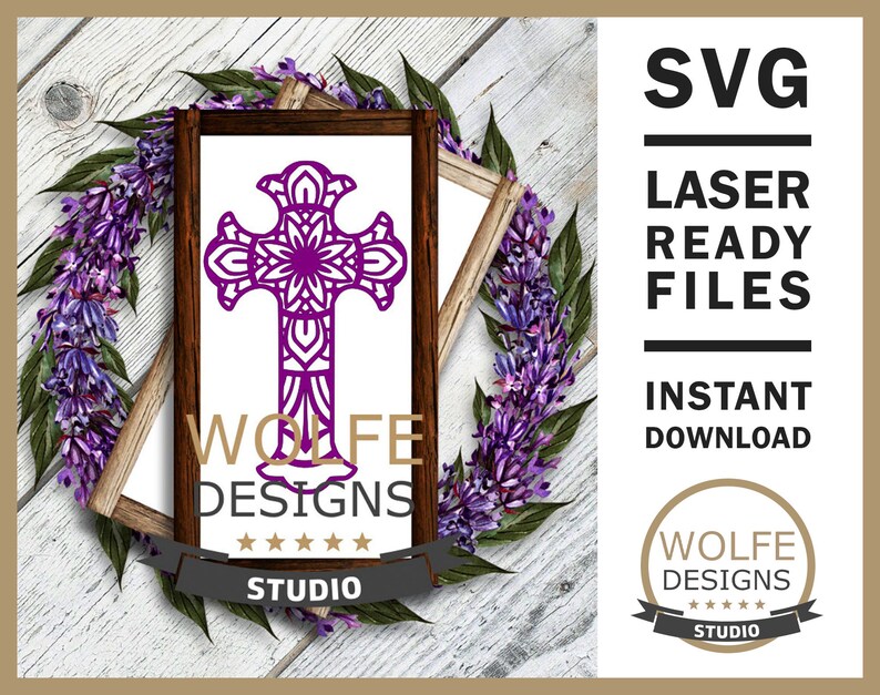 Free Free 91 Cricut Mandala Cross SVG PNG EPS DXF File