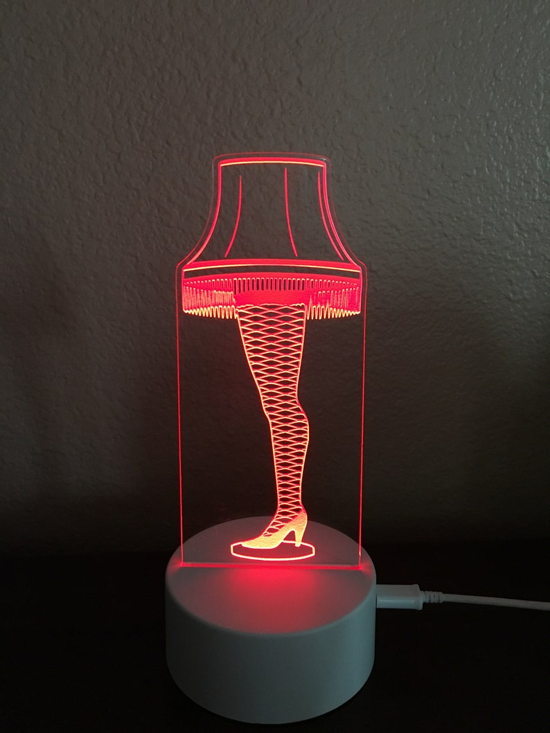 Leg Lamp SVG / PDF / Fichier Glowforge / Fichier découpé au - Etsy France