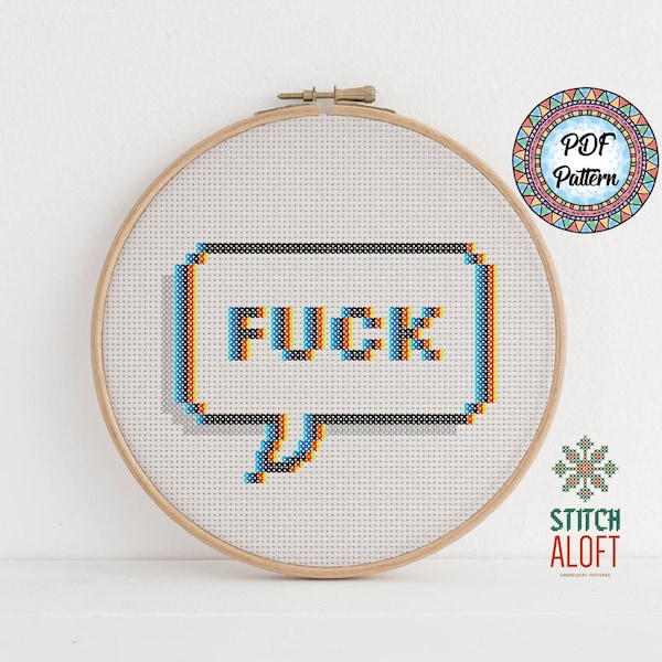 PDF Pattern: Subversive Cross Stitch