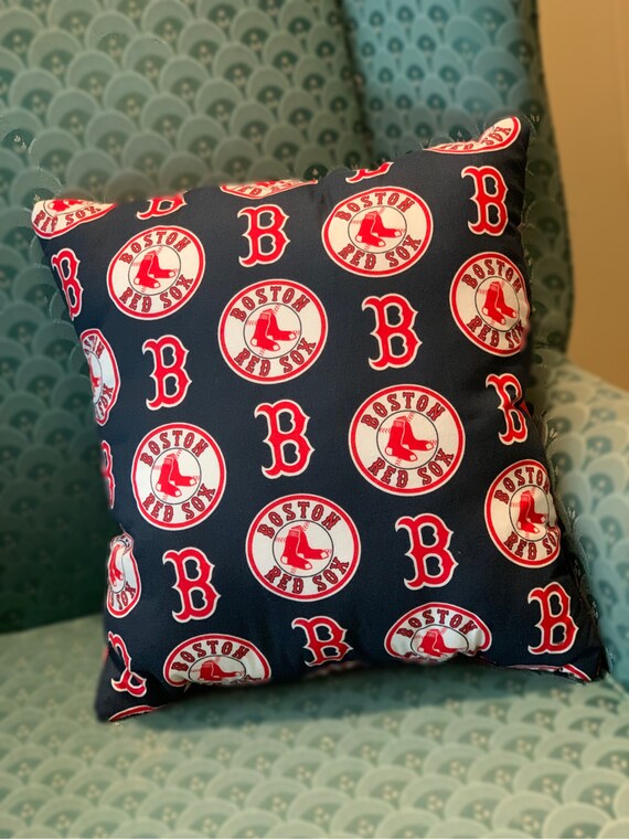 Boston Red Sox throw pillow Etsy