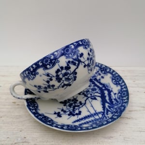 Set tea Chinese Porcelain, Oriental tea set, unique tea set, China Porcelain tea service,white and blue tea set Chinese