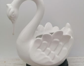 手描きの白鳥の置物、ホームデコレーション用の白鳥の彫像 - Etsy 日本