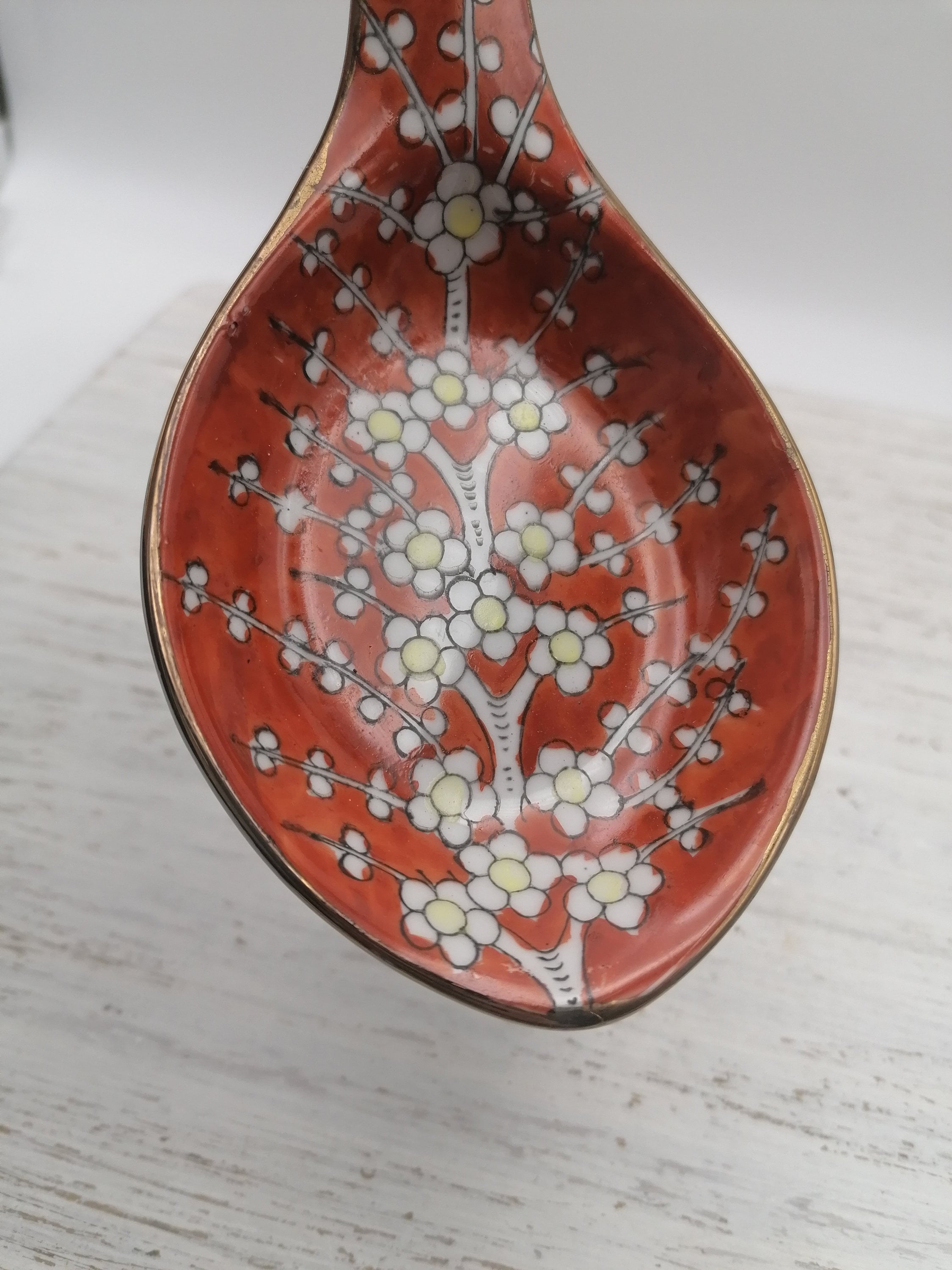 Litinliv 4 Pezzi Cucchiai di Porcellana, Cucchiaini di Ceramica, Cucchiaio per Ramen e Zuppa Asiatica
