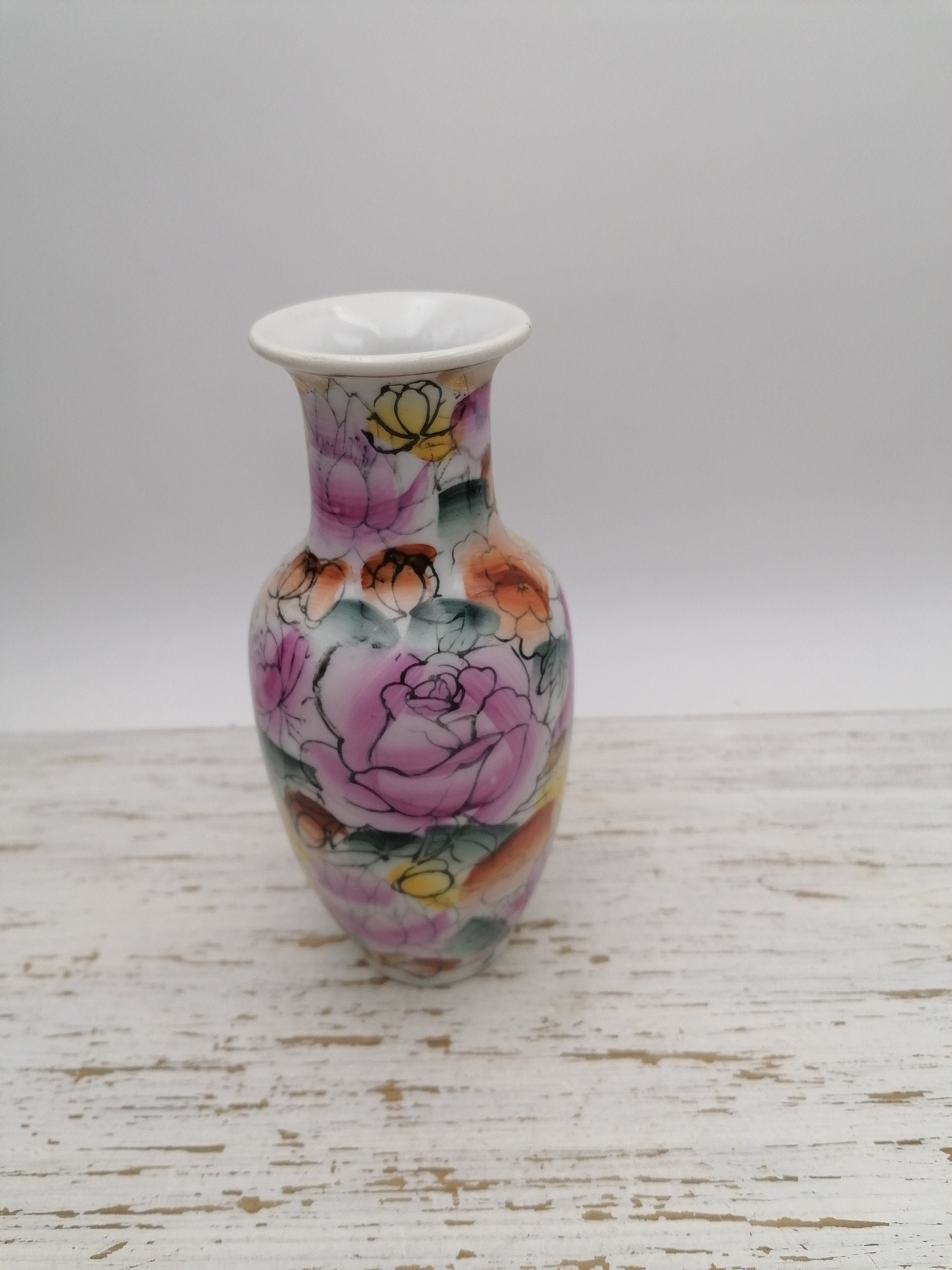 GRAND VASE CHINOIS ANCIEN EN PORCELAINE DE CHINE, Asiatique EUR 50,00