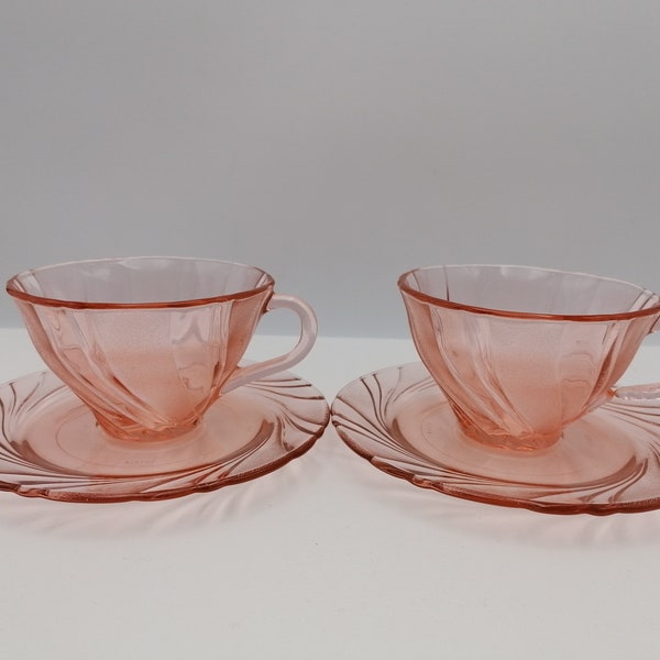 Petite Tasse à Café Vintage Vereco – Couleur Verte, Service à Café