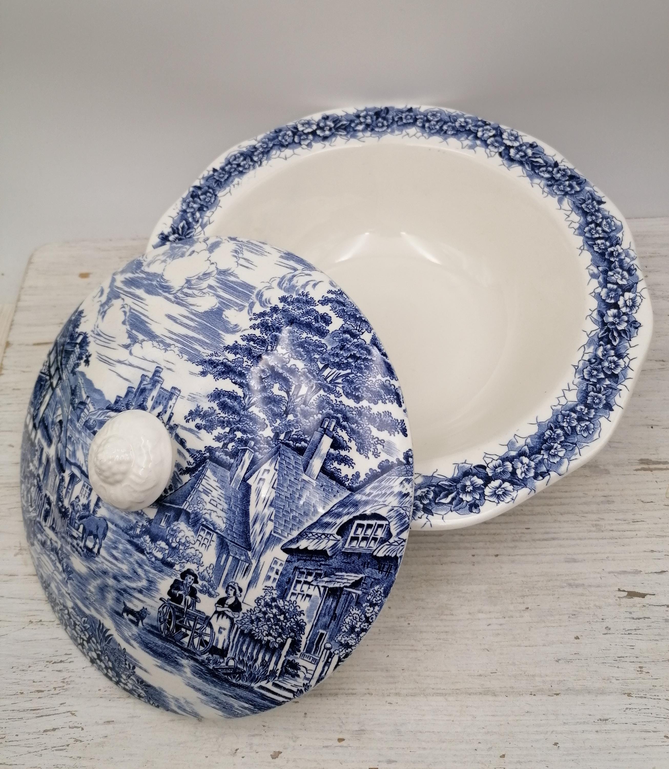 Service de 6 assiettes anciennes Tonquin by Myott | Selency