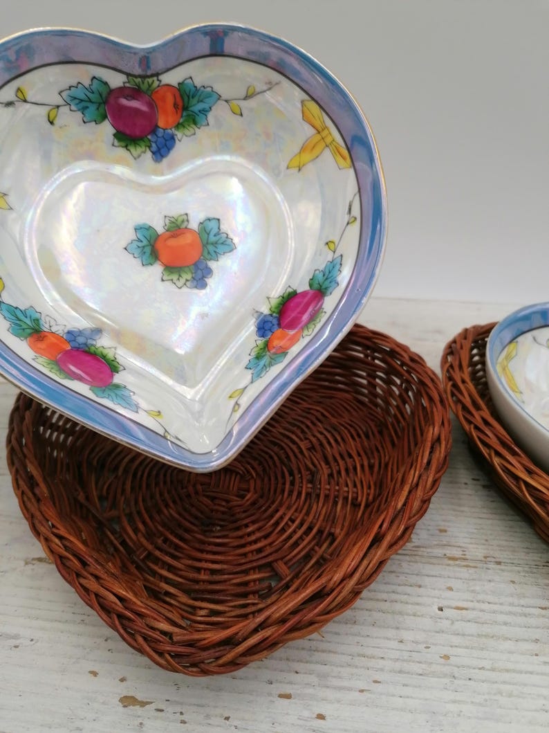 2er-Set Porzellan-Japanschalen, Floralform-Schüssel, Japan-Schüssel, 2er-Set Japan-Schalen, Geschenk-Küchengeschirr, einzigartige Schalen, einzigartiges Geschenk, Bild 8