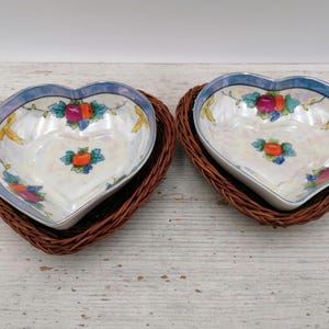 2er-Set Porzellan-Japanschalen, Floralform-Schüssel, Japan-Schüssel, 2er-Set Japan-Schalen, Geschenk-Küchengeschirr, einzigartige Schalen, einzigartiges Geschenk, Bild 11