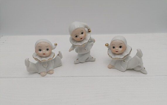 jeu de quilles en bois ancien 8 personnages