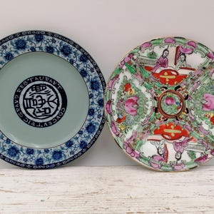 Chinese 6&quot;plate, Rose Familie Chinese plate, Rose Medallion plate,Decoration plate Chinese