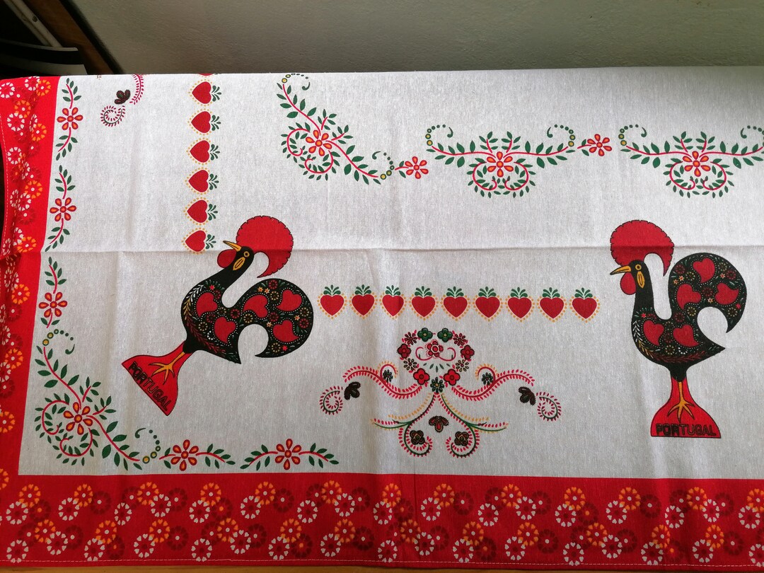 Portuguese 9154 Tablecloth,kitchen Tablecloth, Decorative Tablecloth