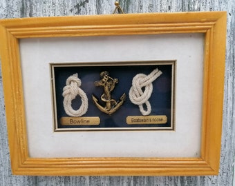Decorative Knot, Marine Knot, Decoration Signboard with Knot, Brass Decorated Signboard with Knot, Home Decor