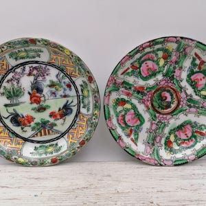 Chinese 6&quot;plate, Rose Familie Chinese plate, Rose Medallion plate,Decoration plate Chinese